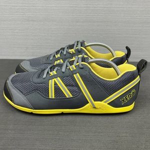 Xero Shoes Mens Prio Size 10.5 Yellow Gray Barefoot Running Cross Training Shoes